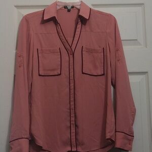 Express portfolio shirt long sleeve size xs